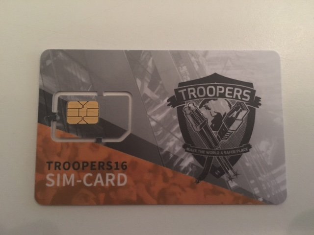 Troopers16 - SIM card